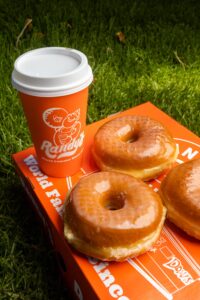Randy's Donuts Fast Food Franchise with Coffee